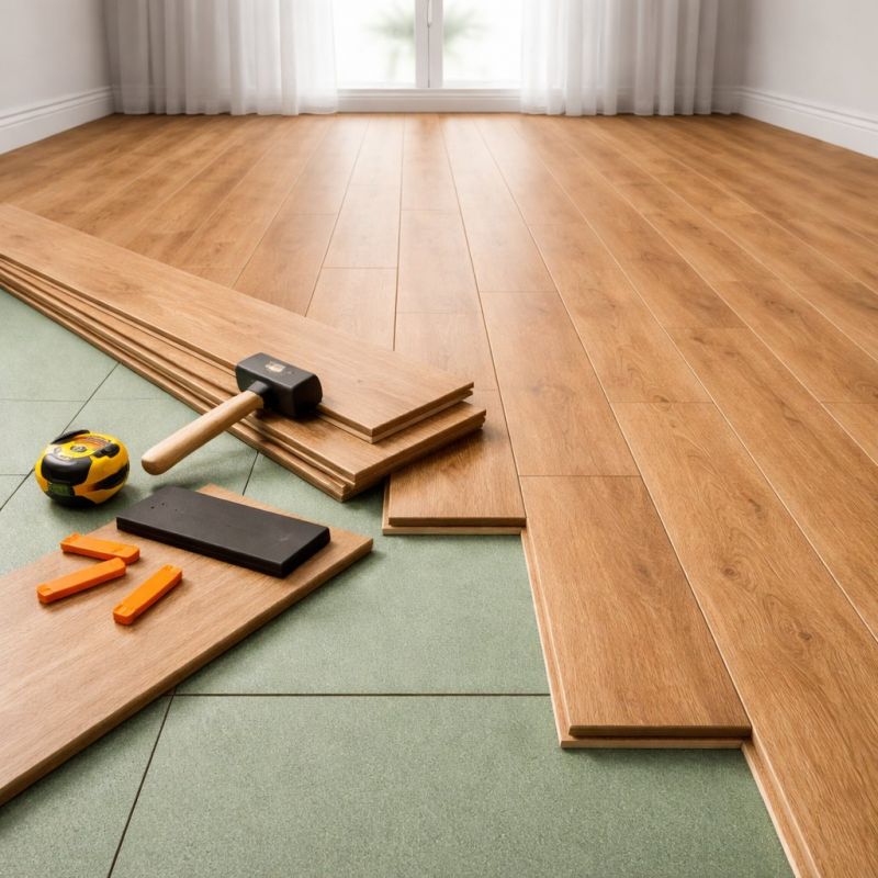 Laminate Floor Remodeling in Collin County, TX