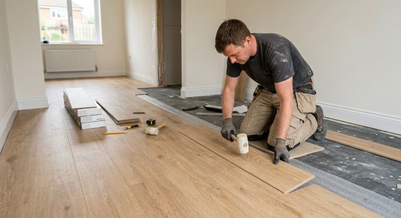 Linoleum Floor Installation in Mesquite, TX