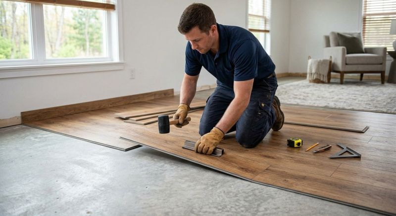 Luxury Vinyl Tile Installation in Addison, TX