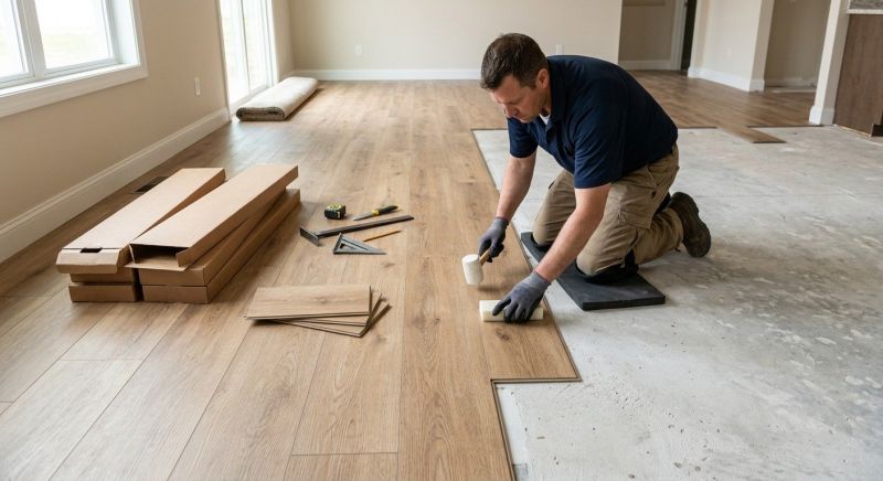 Lvt Flooring Installation in Garland, TX