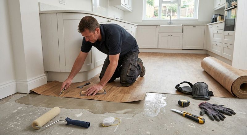Sheet Flooring Installation in Addison, TX