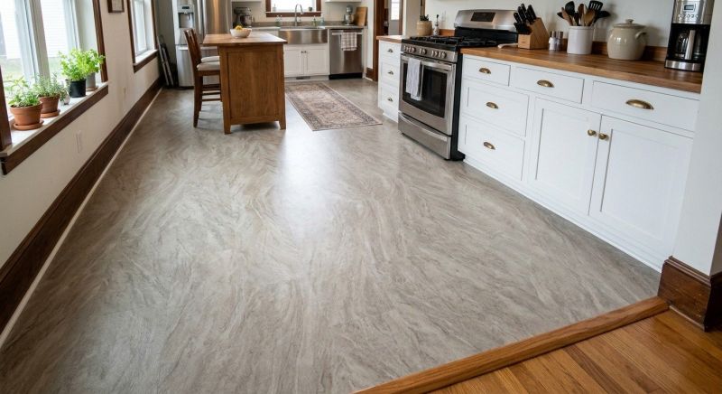 Sheet Linoleum Installation in Rockwall, TX