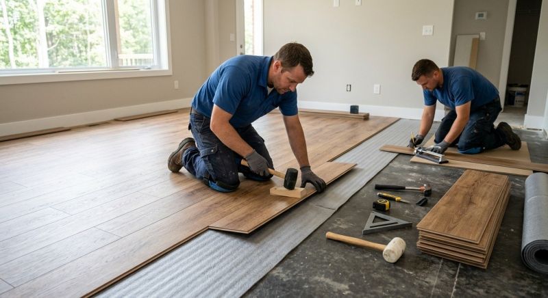 Vinyl Flooring Installation in Denton County, TX