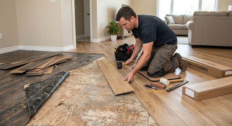 Vinyl Flooring Installation in Frisco, TX