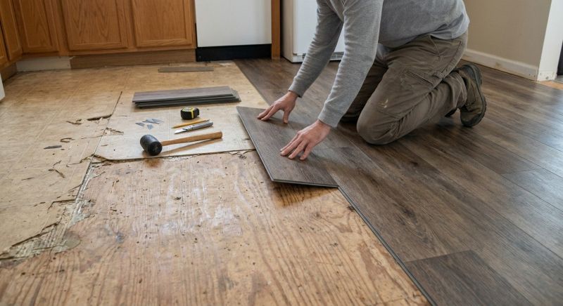 Vinyl Flooring Installation in Mckinney, TX