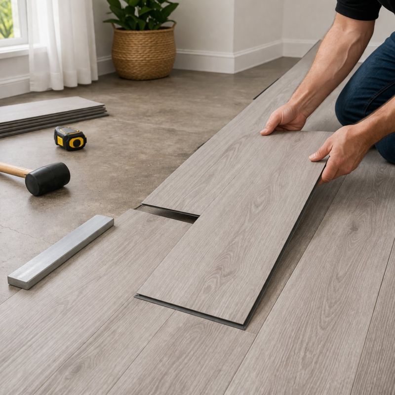 Vinyl Tile Replacement in Collin County, TX